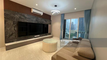 Stylish design, KL Tower view with Balcony,Fully Furnished 1