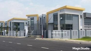 Super Cheap Two Storey Semi D Factory, Lekas Industrial Park, Freehold 1