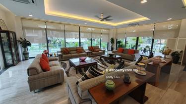 4 storey bungalow with pool 12000sqft bukit tunku 1