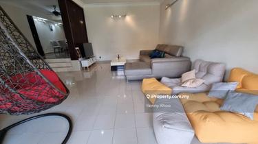Terrace house, repainted, renovated, Taman Tun Dr Ismail, Ttdi 1