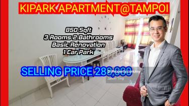 Kipark Apartment@Tampoi 3 Rooms For Sale 1