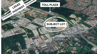 Semenyih Vacant Industrial Land-2.5 Acres,Next to LEKAS,Facing Highway 1