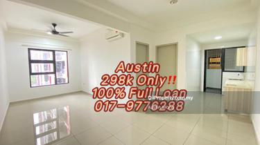 100% Full Loan D'aman Residence 3b2b Puchong Taman mas 2 Carpark 1