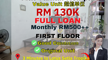 Flat Taman Kempas@Skudai@First Floor@2bedroom@Full loan@For Sale 1