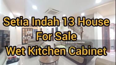 Setia Indah House For Sale Wet Kicthen Cabinet 1