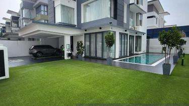 ID Design 3 Storey Bungalow (60x80) with Lift Swimming pool Setia Alam 1