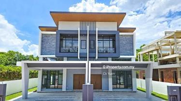 Freehold new project semi detached house open for sale next botani  1