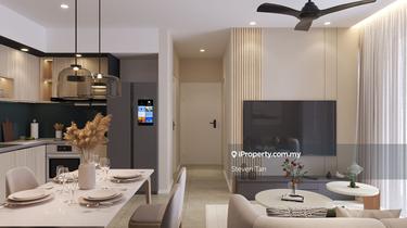 MRT adjacent, 1 station to TRX, fully furnished 1