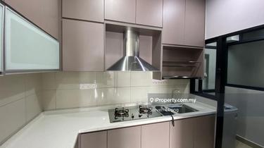 Havre partly furnished brand new unit, corner lots with keys, anytime 1