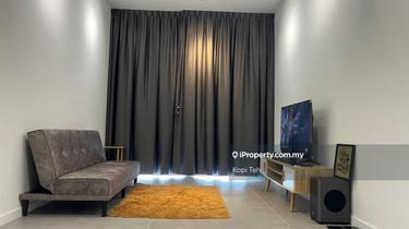 Fully Furnished New Condo, Cover Walkway 5 mins to LRT Muhibbah 1