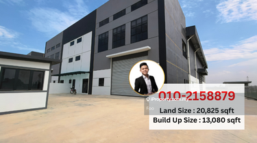 Kapar, Meru , Klang Semi-D Factory For Rent 1