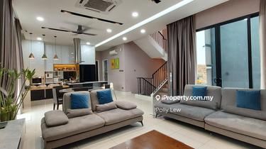 Sale twin palms sungai long latania 2.5storey semi-D nice ID big land 1