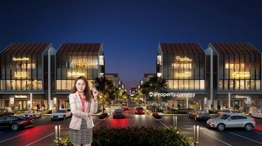 3 Storey Semi D shop office with extra land for extension 1