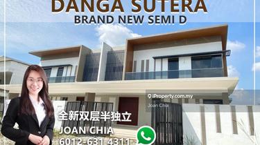 Danga Sutera — Brand New Semi D, Skudai 1