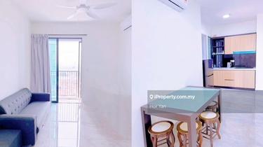 Ruby Seapark Serviced Residence, fully furnish, LRT Taman Paramount,PJ 1