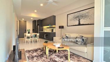 Designer fully furnished unit, unblock view, and low density 1
