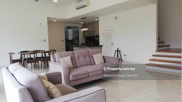 End lot bigger land Semi-D House , greenery environment  1
