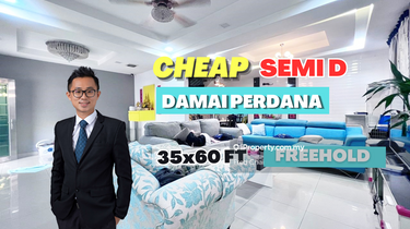 C H E A P Semi D Cluster @ Damai Impian 2, Damai Perdana w nice design 1