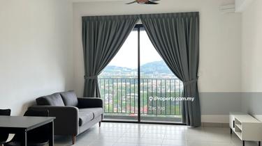 Semi furnished 3 rooms facing kl view for Rent 1
