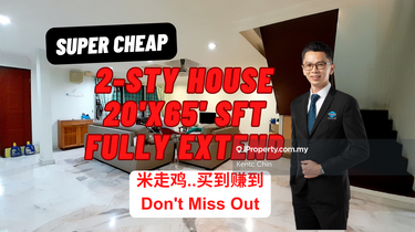 Taman Bukit Teratai, Double Storey House for Sale (Fully Extend) 1