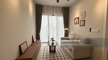 Laurel 2r1b w/balcony 548sqft high flr brand new fully furnished 1