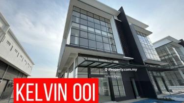 3 Storey Semi Detached Factory Light Industrial New Unit Modern Design 1