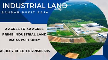 Prime Location Industrial Land @ Bandar Bukit Raja, Klang 1