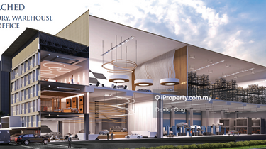 New Detached Factory for sell at Bukit Jelutong U8, Last unit  1
