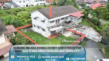 Klebang Melaka Town Double Storey Semi D House For Sale 1