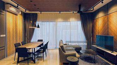 Quality furnished, high floor, nice rare unit, ideal for family 1