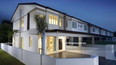 Extra Backyard 10ft New Double Storey Terrace house for Sale 1