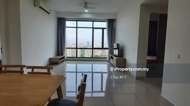 Newly renovated fully paint, face bukit jalil park, beautiful cityview 1
