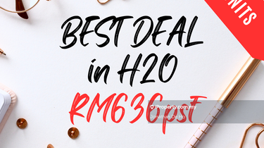 Lowest Psf Best Deal in H2o! Last 3 Units! Grab now before too late 1