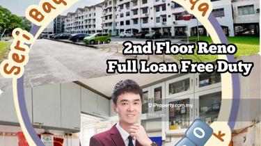 Sri Bayu Apartment Skudai Bandar Selesa Jaya Reno 2nd Floor Full Loan 1