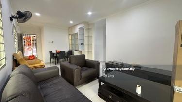 Taman cheras hartamas cengal apartment fully furnished for rent,lift 1