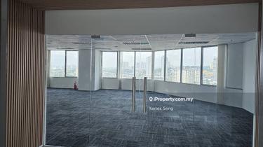 Brand New Office for Rent Partially Furnished with Shuttle Bus to LRT 1