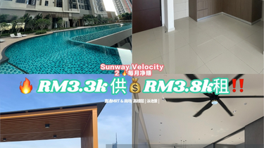 Beand new and high floor level 41 and pool view 1