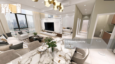Freehold. KLCC view, high ceiling, hardwood floor, semi-private lift 1