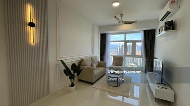 677 sqft fully ID furnished  1