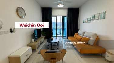 Queens Residences 2 bedrooms Unblocked Sea View Unit For Rent 1