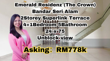 Seri Alam Emerald Residenz Superlink 24x75 Renovated 1
