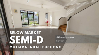 Semi-D for Sale Taman Mutiara Indah Puchong 32x60 Gated Guarded 1