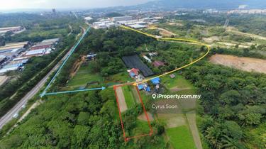 1 acre industrial land for sale, batu 17 pkns rawang 1