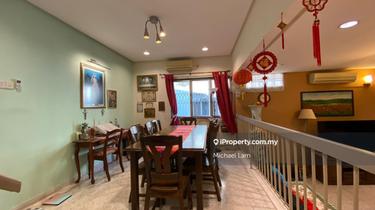 Double Storey Terrace for sale. End lot unit. 1