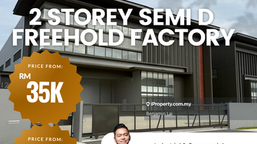Elmina Business Park, Sungai Buloh Semi-D Factory For Sale/Rent 1