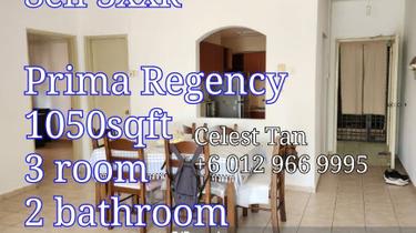 Prima Regency 1050sqft 3 Room 2 Bathroom Plentong Masai Lama 1
