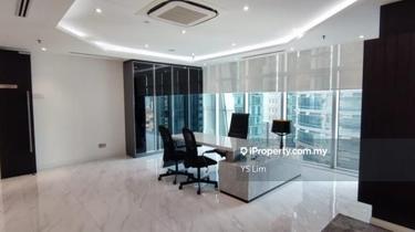 Fully furnished premium office in KLCC. Negotiable price. 1