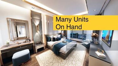 Brand new unit, Unblocked view, Nice Interior design unit!  1