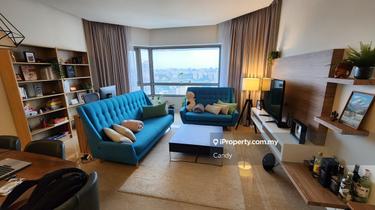 Sentral residence 2 bedder for rent on top floor!  1