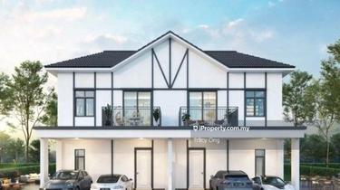 Brand New 2 storey Cluster House  35x 80 foreigner eligible buy unit 1